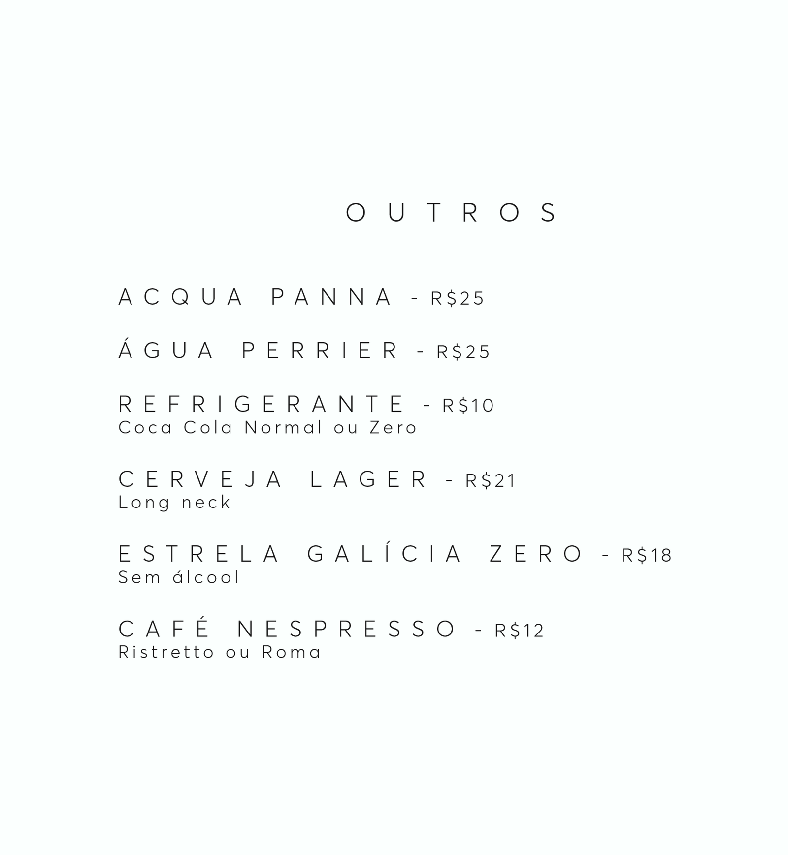 Menu 14